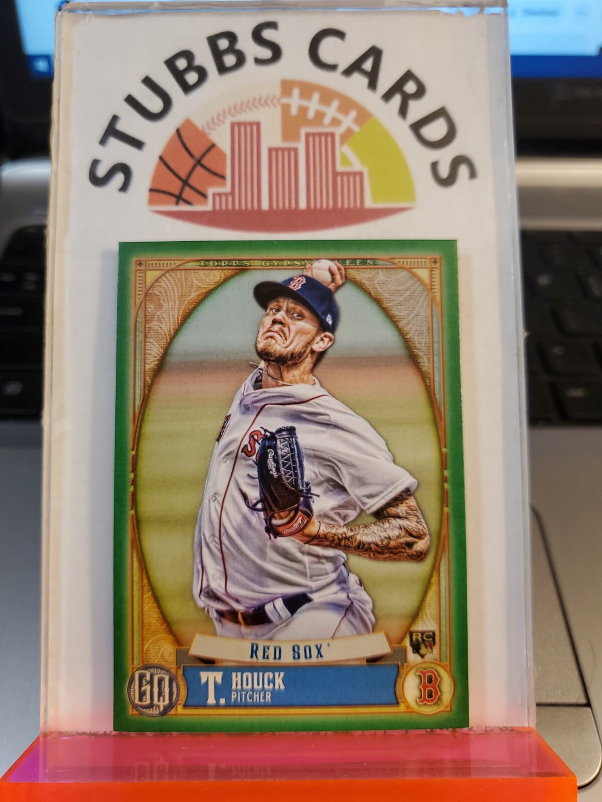 2021 Topps Gypsy Queen Green Border RC Tanner Houck Boston Red Sox #125
