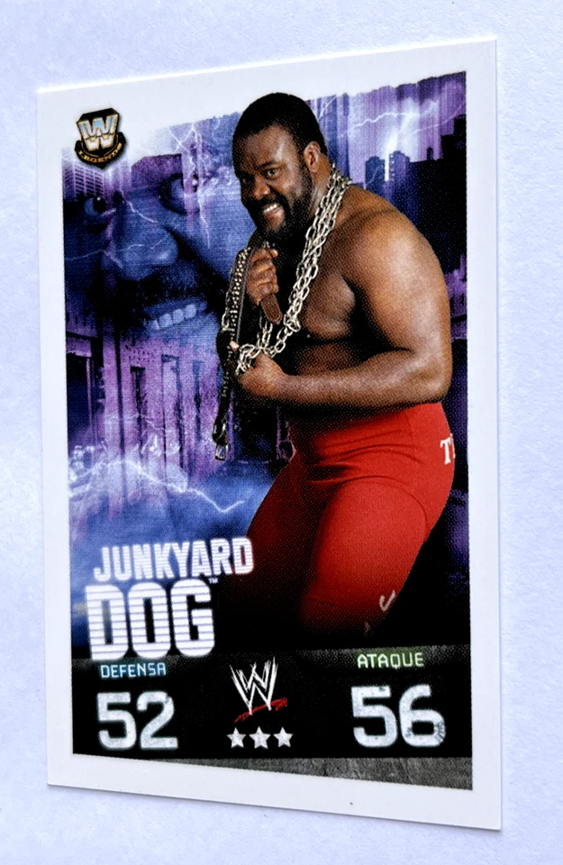 2009 WWE Topps Slam Attax Evolution TCG #150 JUNKYARD DOG Legends Cards - Image 3 of 4