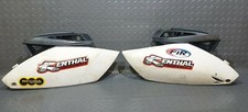 ?? Yamaha YZF 250 YZ250F 2012 Rear Numberboard Panels Covers White Pair ??