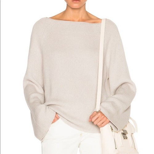 Cashmere Blend Knit Sweater 