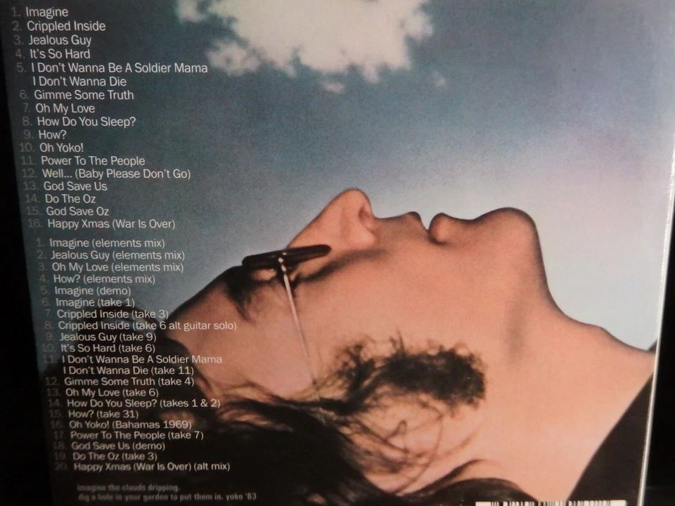 JOHN LENNON - Imagine (Album + Singles + Out-Takes) - 2 CD-Digi Universal 2018 - Bild 2 von 2