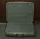 Valise Rigide Vintage Samsonite - Style Mid-Century, Couleur Gris Charbon, Occasion En Bon état