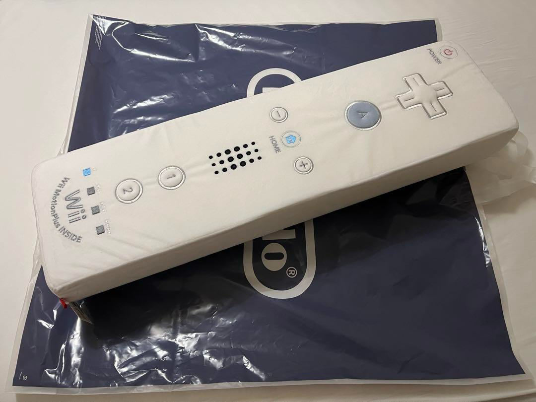 Nintendo Wii Controller Big Plush Cushion Nintendo Museum