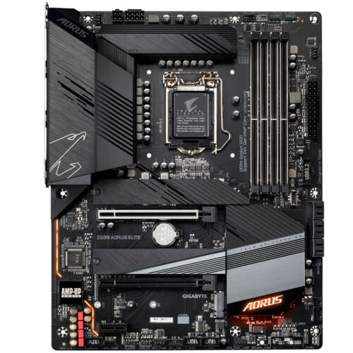 LGA 1200 DDR4 GIGABYTE Z590 AORUS ELITE Motherboard PCIe 4.0 WIFI USB 3.2 HDMI - Picture 2 of 10