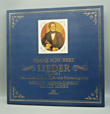 LP Vinyl Franz Schubert Die Schöne Müllerin Winterreise Schwanengesang