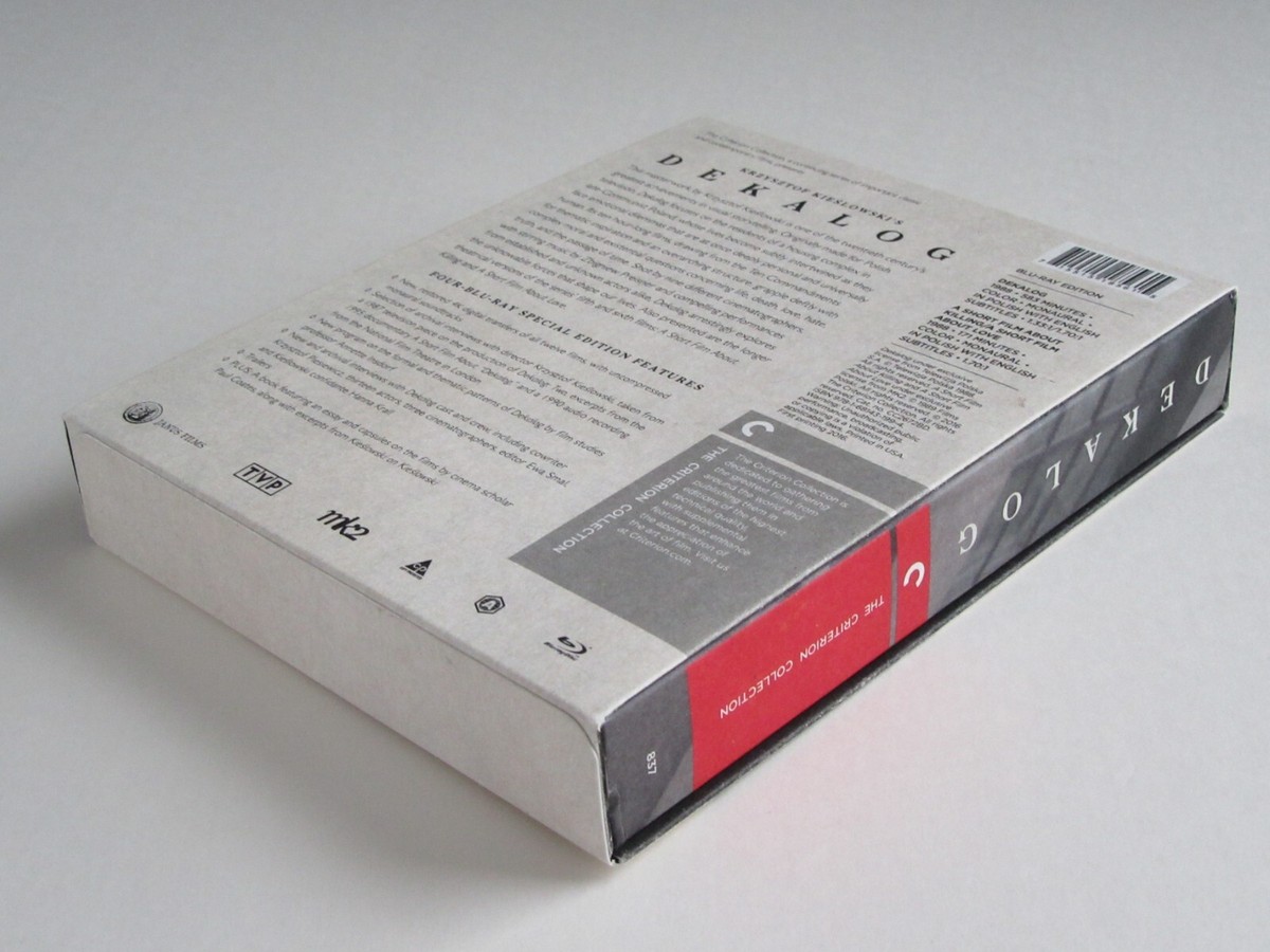 DEKALOG (Blu-ray, 2016, 4-Disc Set, Criterion) Krzysztof