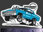 SPEEDWAY MOTORS Lincoln Nebr. - Original Racing Decal/Sticker NASCAR NHRA INDY