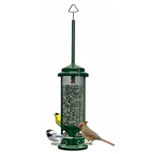 Buster Legacy Squirrel-proof Bird Feeder W/ 4 Metal Perches 2.6-pound Seed New