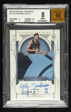 2023 National Treasures 58/99 GG Jackson II #117 BGS 8 RPA Rookie Patch Auto RC