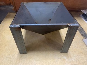 Smelting Mold - Melting Mold - Concrete Mold, Made of Steel - 12" x 12"