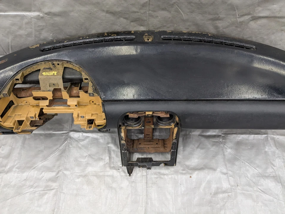 1990-1993 Mazda Miata Dash Board Black No Cracks Painted BAD Dashboard 90-93 - Image 3 of 4