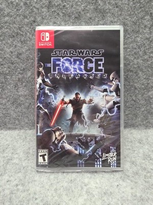 STAR WARS THE FORCE UNLEASHED SEALED NEW NINTENDO SWITCH LIMITED RUN SELTEN RAR