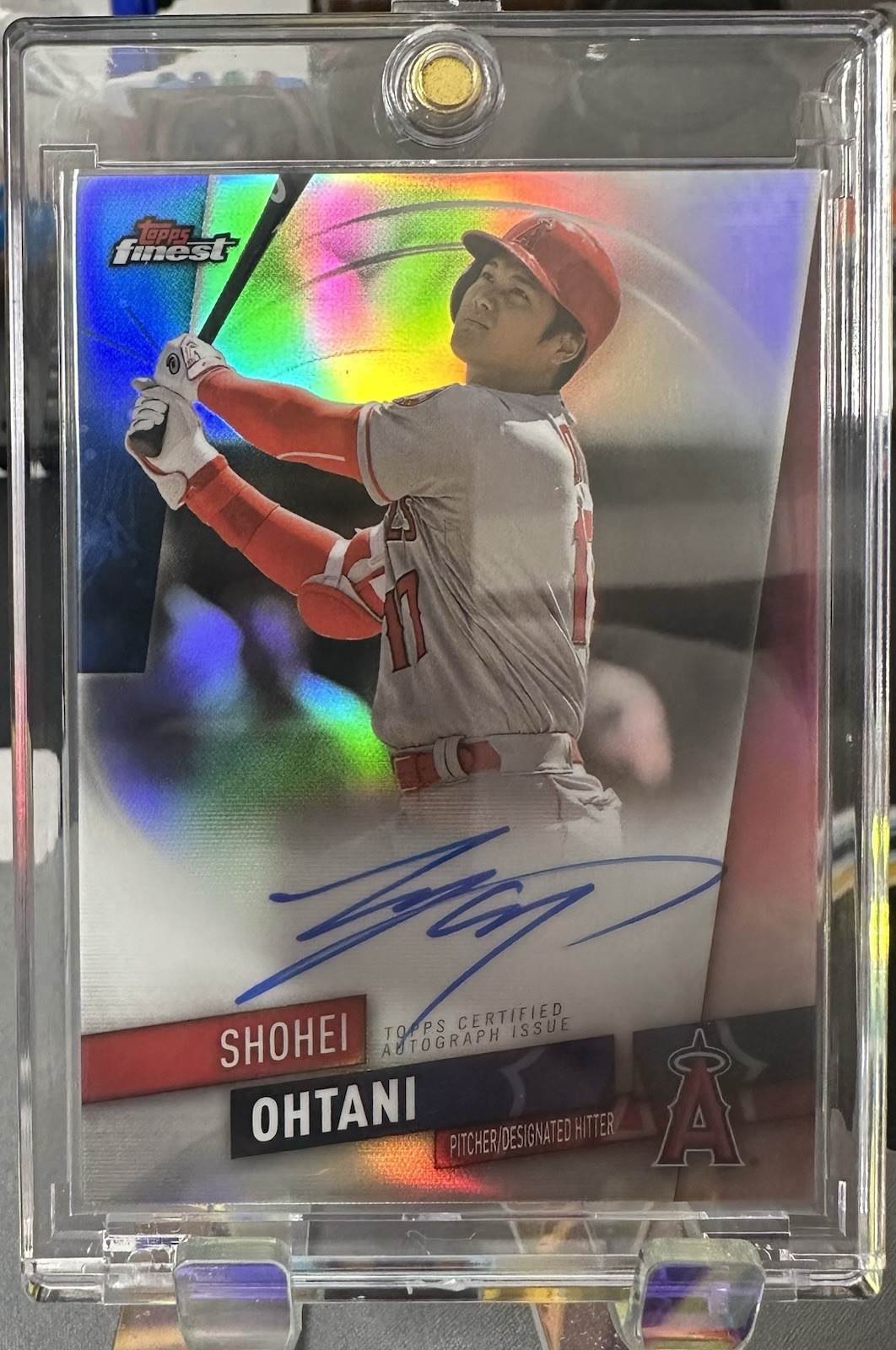2019 Topps Finest - Shohei Ohtani 2nd Yr RC SP Refractor Auto! RC SIG!🔥😬👌 view 6