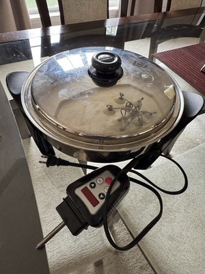 Saladmaster 12  Electric Skillet SA012OCU T304-T316L Surgical Stainless Steel