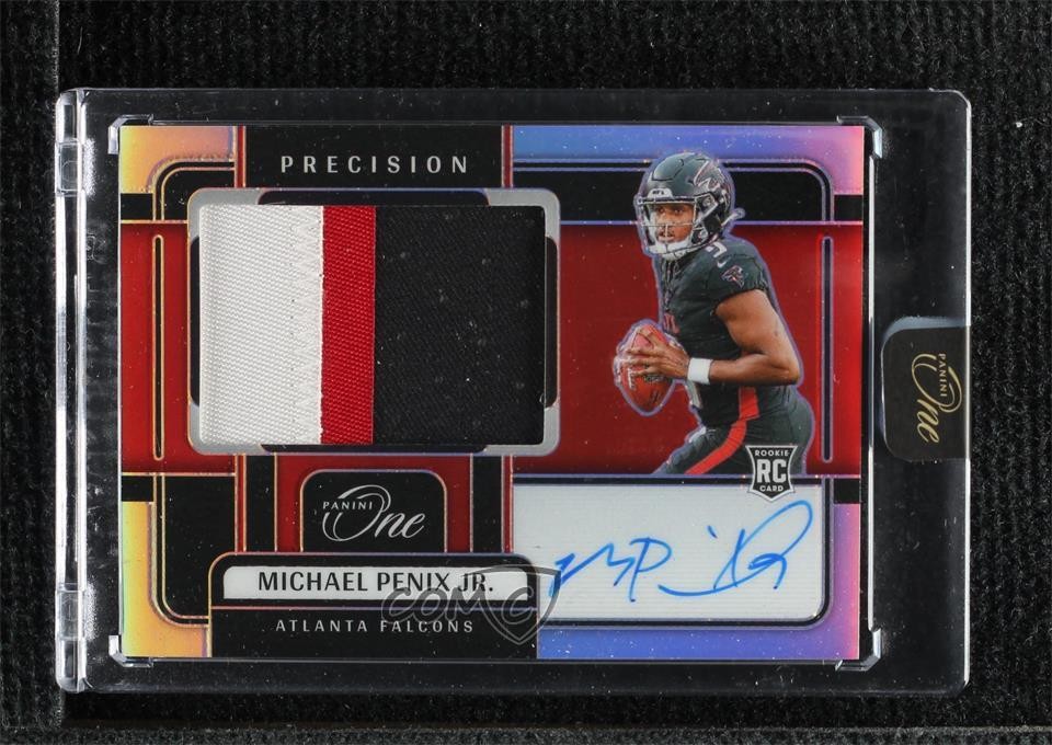 2024 Panini One Precision Rookie 96/99 Michael Penix Jr #302 Patch Auto 1fl4