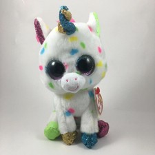 Ty Beanie Boos HARMONIE the Speckled Unicorn (6 Inch) Stuffed Plush Animal MWMTS