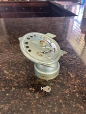 1956 Duro Flying Saucer UFO Mechanical Coin Bank w/ Key