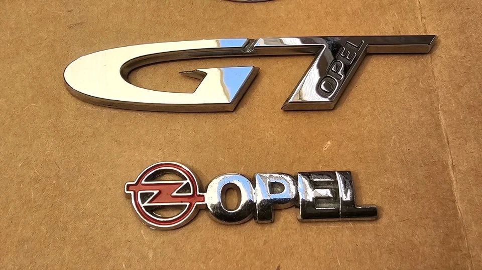 3x OEM 2007 2008 2009 2010 Opel GT Chrome Emblem / Saturn Skye  - Image 2 of 4