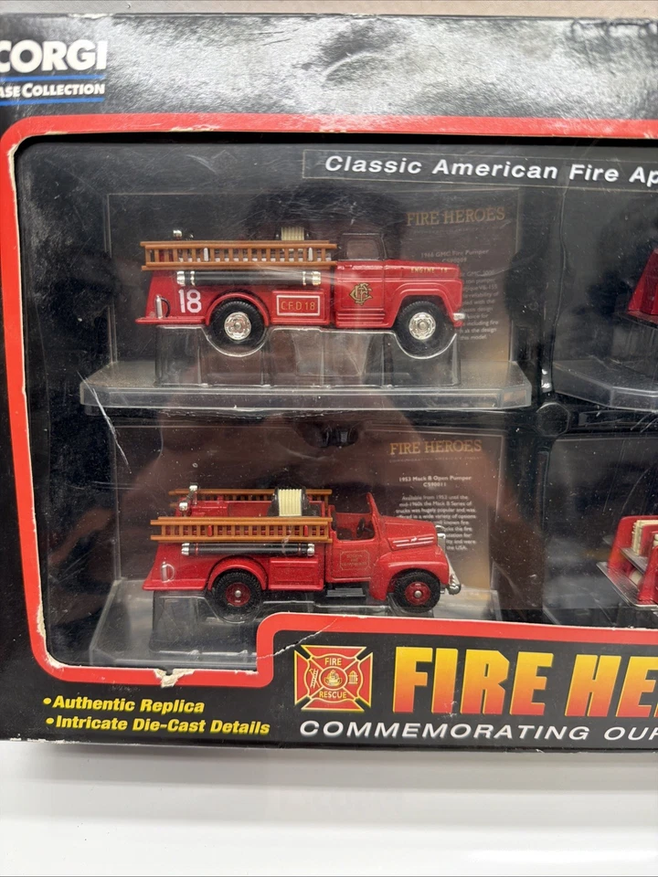 Corgi Classics CSFH06004 Fire Heroes Showcase Collection - Fire trucks Replicas - Image 2 of 4