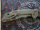 Hinderer XM-24 -- Bowie --  Skinny -- 1095 steel -- Vintage Series-Smooth Walnut — photo 5