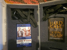 2 Playaway Digital Audio Books by John McCain: Hard Call, Faith of My Fathers