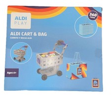 ALDI Play Cart  Bag Set 360 Pieces Toy Shopping Cart NEW - SHIPS SAME DAY