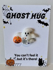 Ghost Pocket Hug Keepsake Gift "You can't feel it, but it's there!" Halloween