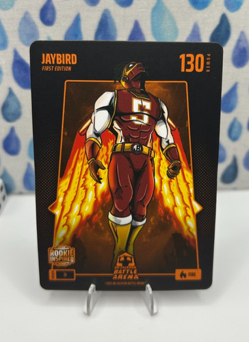 Jayden Daniels JAYBIRD #11 Base Bo Jackson Battle Arena Update 2025 Fire (RC)