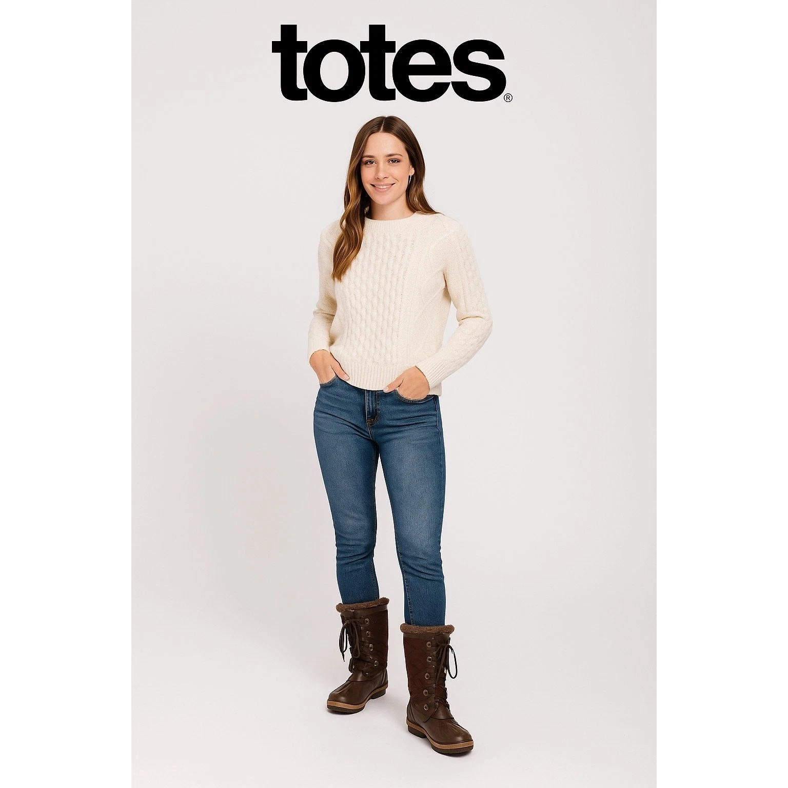 TOTES Brown Cozy Winter Boots Sz. 11
Opens in a new window or tab