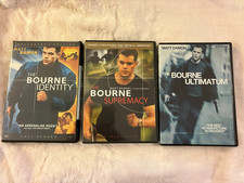 Bourne Original Trilogy 3 DVDs Jason Bourne Blu-ray