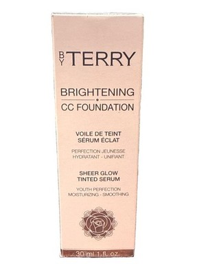 By Terry Brightening CC Foundation Sheer Glow Serum 1fl oz # 4N Medium Neutral