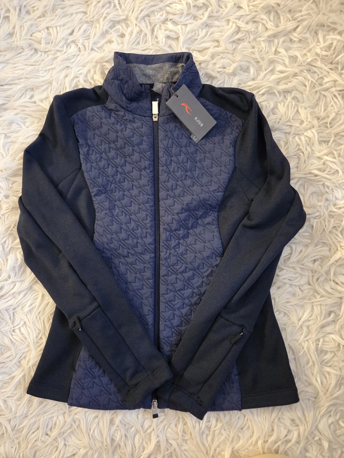 KJUS Women's Blanca Jacket Navy Blue Size Small/34 $375 Value