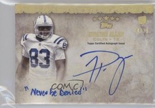 2012 Topps Five Star Futures Quotable Auto 4/25 Dwayne Allen #FSFQA-DA Auto 2x6
