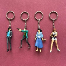 Lupin III Set Portachiavi 4 Pezzi Portachiavi Acrilico Serie Da Collezione Ltd