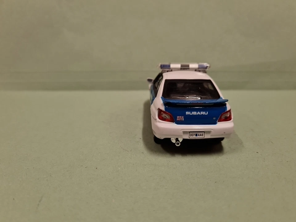 HONGWELL SUBARU IMPREZA WRC POLITSEI POLICE ESTONIA SCALA 1:43  - Immagine 3 di 4
