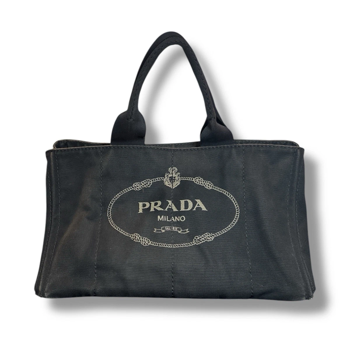 25+ PRADA Canapa Black Bags & Handbags for Women for sale