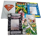 COMICS  ~ SPIDER-MAN / HULK / SUPERMAN / SILVER SABLE ~ Comic Books - Lot of 5