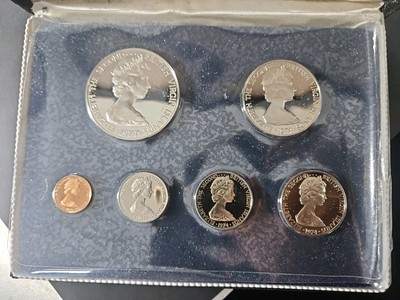 1974 British Virgin Islands - (6) Coin w/Case & COA - Silver
