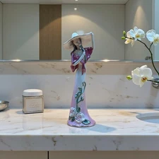 Lady First Rose Sculpture by Heather Goldminc – Blue Sky Clayworks (2005)