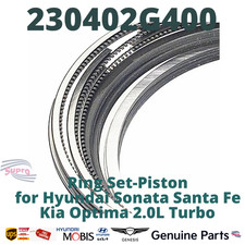 GENUINE OEM| Hyundai KIA Piston Ring Set 230402G400 Sonata Optima Sportage