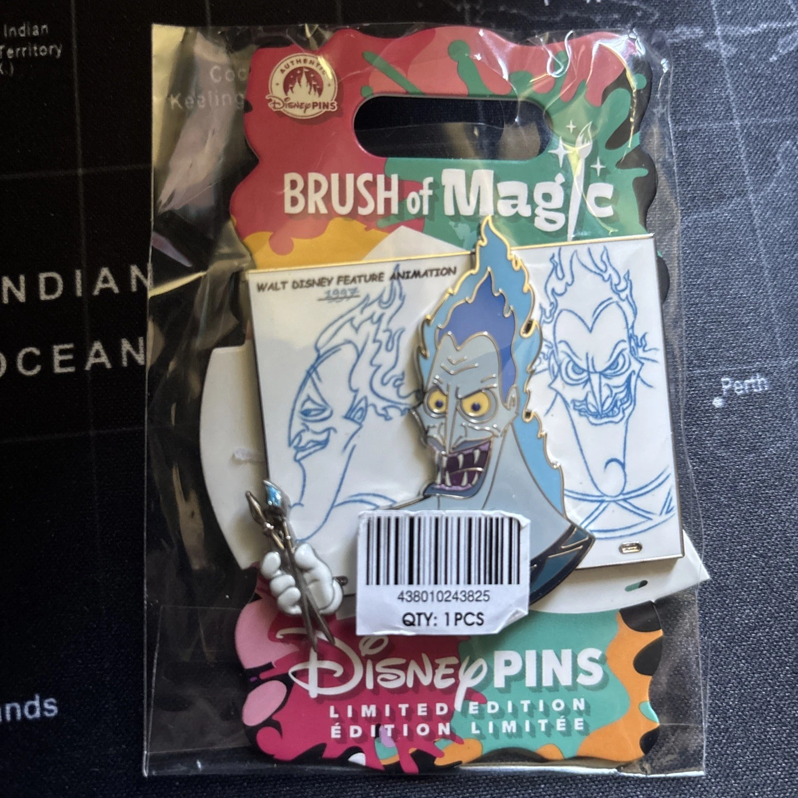 Hades – Hercules – Brush of Magic – Limited Edition 2026 Pin IN HAND