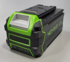 For GreenWorks G-Max Battery Mount, Cover 40V - 1 Pack, 6.0Ah, Made In USA