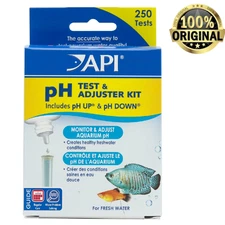 API pH TEST & ADJUSTER KIT 250-Test Freshwater Aquarium Water pH Test and Adjust