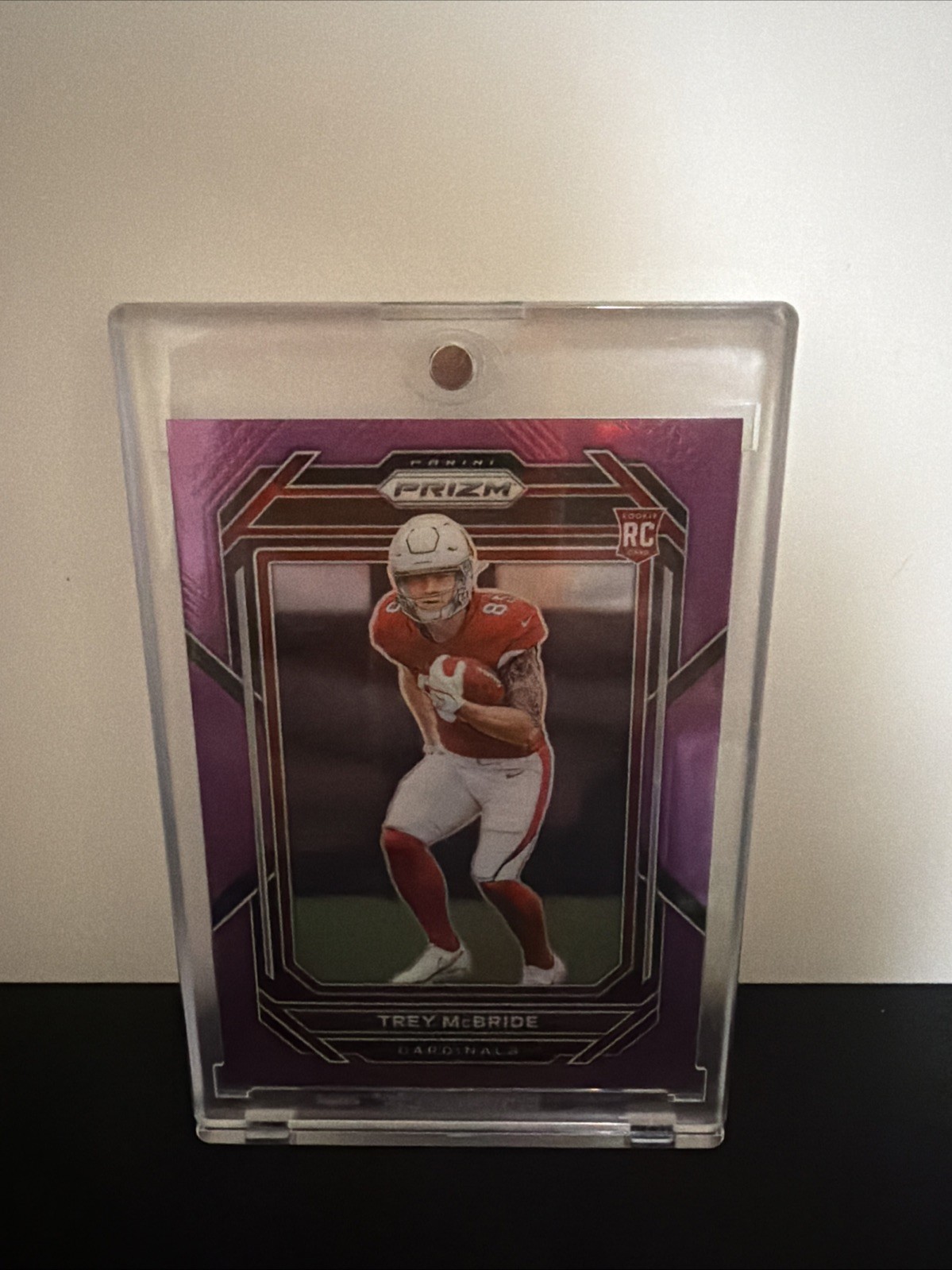 2022 Panini Prizm - Rookies Trey McBride #327 Purple Prizm /125 (RC)