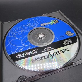 RockMan X4 Sega Saturn with Manual Japanese