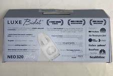 LUXE Bidet NEO 320 - Hot and Cold Water, Self-Cleaning, Dual Nozzle, , Rear