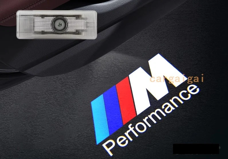 4X Car Door IIIM Welcome Light Fits For E60 E63 E90 E92 X1 anniversary - Image 3 of 4