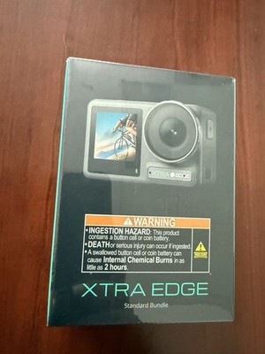 Brand New Unsealed Xtra Edge Waterproof Action Camera with 4K Video Resolution