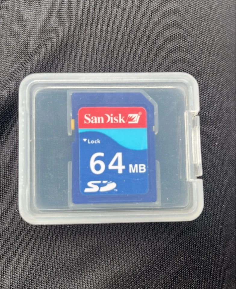 Sandisk SD 64MB Memory Card Secure Digital Mobile Phones/Cameras/Camcorders/PDAs - Image 2 of 3