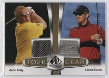 2024 SP Game Used Tour Gear Combos Gold /49 John Daly David Duval #TG2-DD